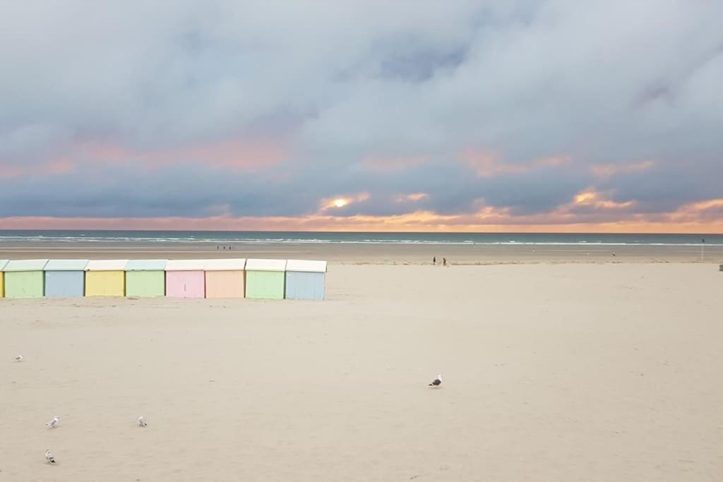 Maison Berckoise Belle Epoque - Plage Et Centre Esterno foto